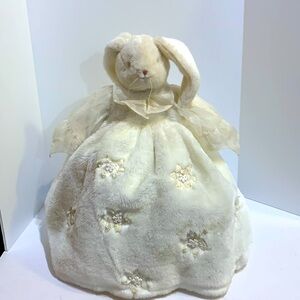 Bunnies by the Bay 22” large bunny decor snowflake dress